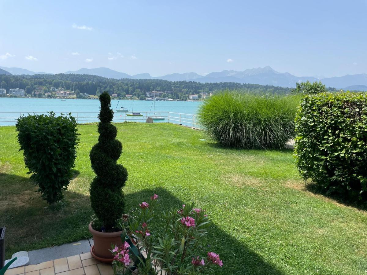 Ferienwohnung Velden Am See - 24 Holiday Mit Seezugang Velden am Woerthersee Ngoại thất bức ảnh