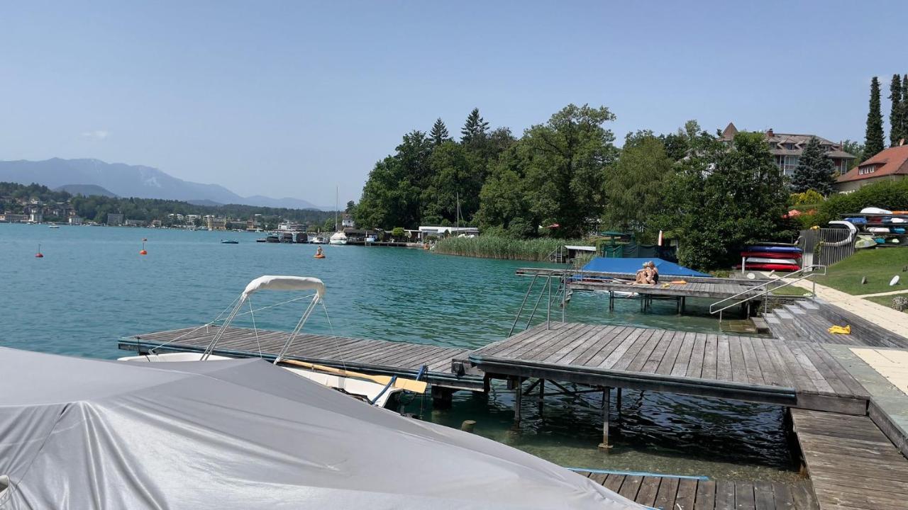 Ferienwohnung Velden Am See - 24 Holiday Mit Seezugang Velden am Woerthersee Ngoại thất bức ảnh