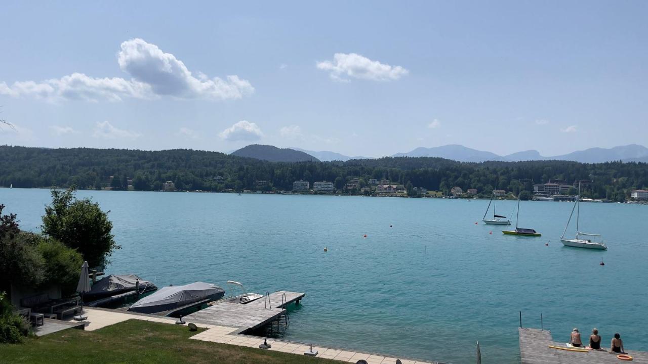 Ferienwohnung Velden Am See - 24 Holiday Mit Seezugang Velden am Woerthersee Ngoại thất bức ảnh